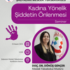 KADINA YÖNELİK ŞİDDETİN ÖNLENMESİ