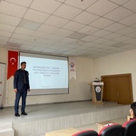 "Bütünleşik Risk Yönetimi Politikaları Kapsamında Afet Önleyici Yapıların Önemi" Konulu Konferans Verildi