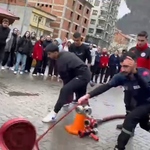 Geleneksel Hortum Atma Yarışı Düzenlendi