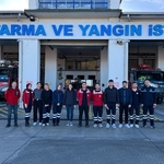 Trabzon Devlet Hava Meydanları İşletmesi ARFF Müdürlüğü’ne Alan Uygulamaları Ders Kapsamında Teknik Gezi