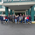 Trabzon Devlet Su İşleri 22. Bölge Müdürlüğü’ne Alan Uygulamaları Dersi Kapsamında Teknik Gezi