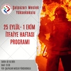 İtfaiye Haftası Kutlama Programı
