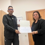 Dr. Öğr. Üyesi Bereket Bülent AYKER’e Tebrik Belgesi Takdim Edildi