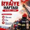 İtfaiye Haftası Kutlama Etkinliği